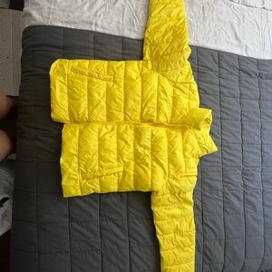 Bright Yellow Puffer Jacket